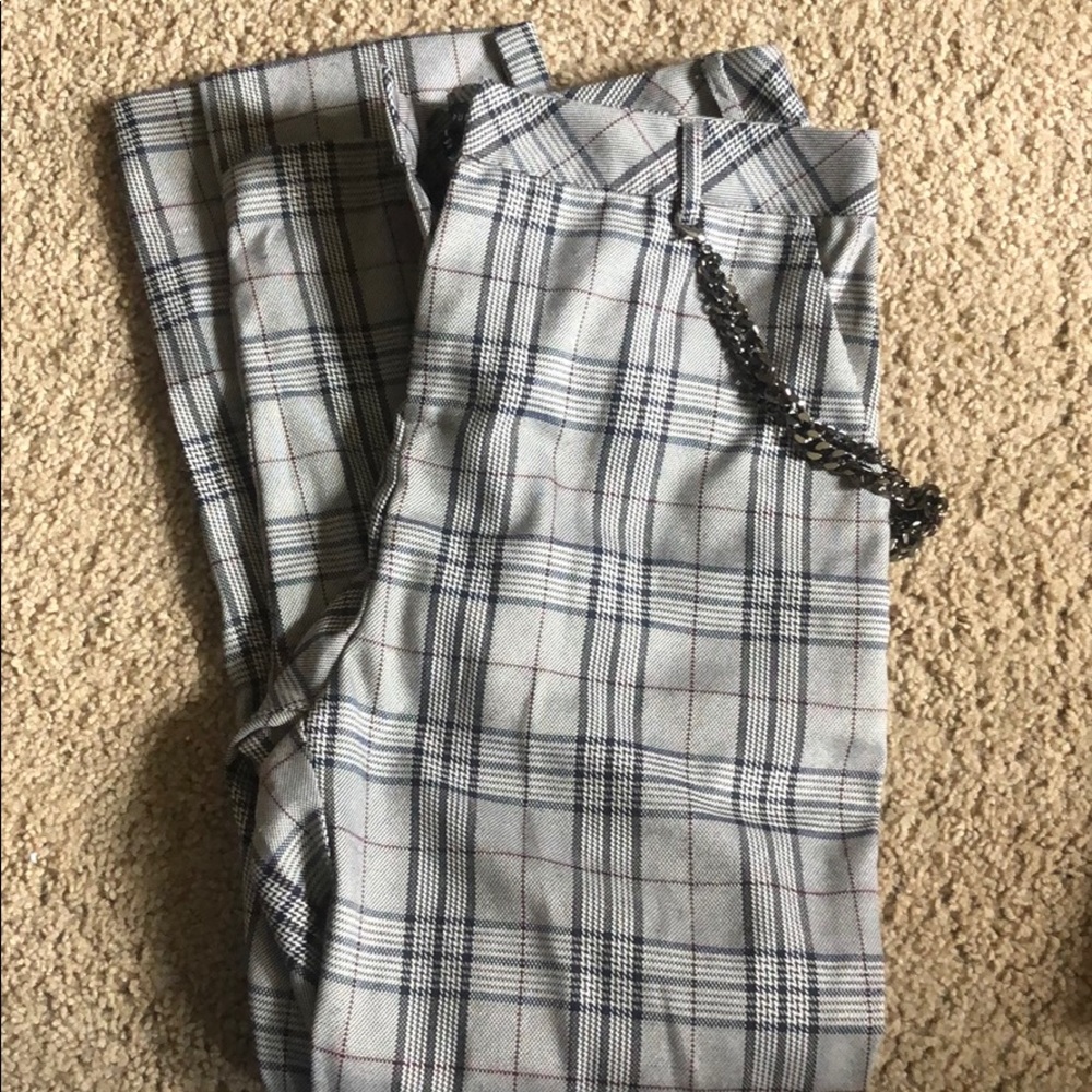 Honey Punch Plaid Pants